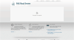 Desktop Screenshot of fasrealestate.com